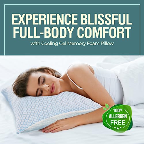 Cooling Gel Memory Foam Pillow