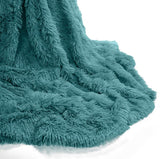 Teal  Cuddle Throw Extra Soft Warm Blanket - 150 x 200 cm