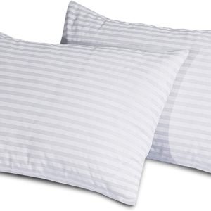 Microfiber Satin Stripe Pillows